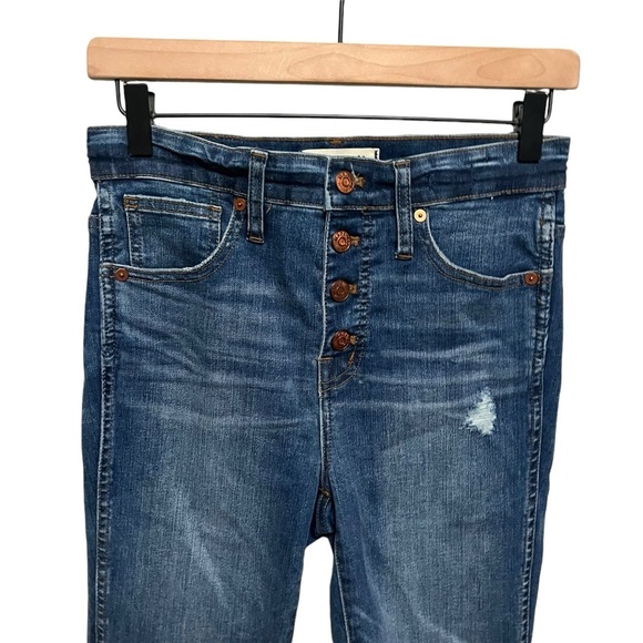 Madewell 10" High Rise Skinny Jeans - Picture 4 of 13